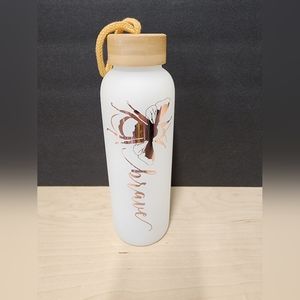 Brave Water Bottle with Bee
